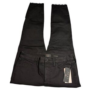 7 For All Mankind Jen7 Black Lace High Waist Ankle Skinny | Sz 12